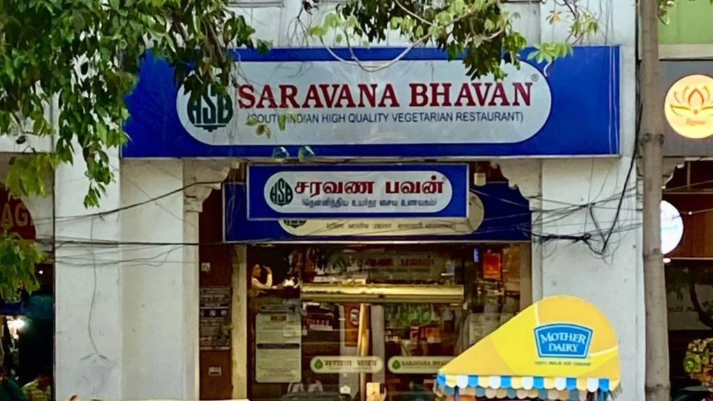 Saravana Bhavan Restaurant Delhi