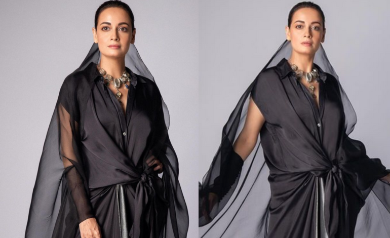 Dia Mirza Shines as Showstopper for Inca India’s Sustainable Collection at Lakme Fashion Week 2024